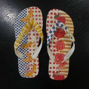 Farm Rio Flip Flops